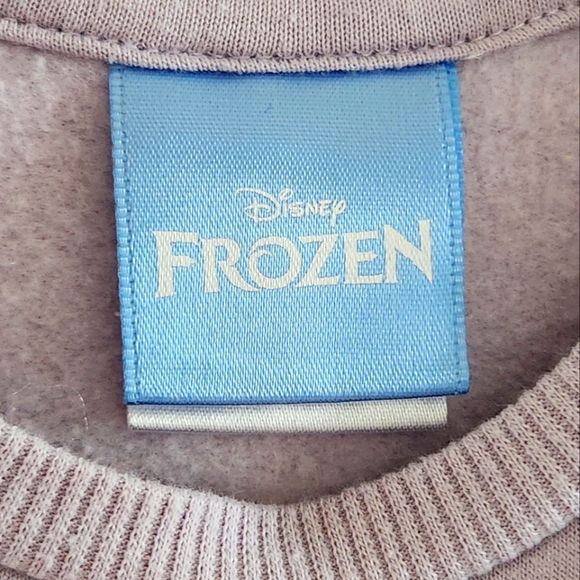 2T Disney Frozen Elsa Sweatshirt Lila Top with Tulle Frills/Tutu Long Sleeve - Picture 6 of 7